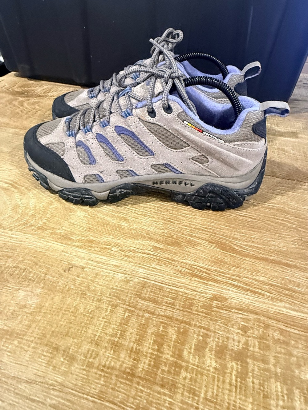 Merrell | Moab 3 Hiking Shoes | Aluminum/Marlin | Size 8.5